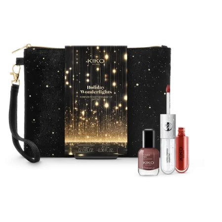 02 - Kiko Milano Forever Together Gift Set: Burgundy Deluxe