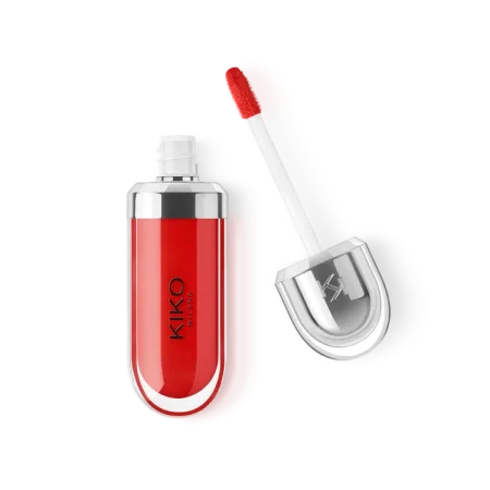 13 - Kiko Milano 3D Hydra Lipgloss: Fire Red