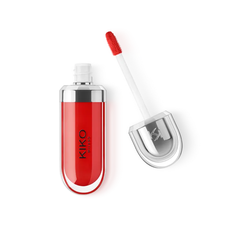 13 - Kiko Milano 3D Hydra Lipgloss: Fire Red