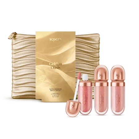 Kiko Milano Golden Oasis Gloss Obsession Beauty Gift Set