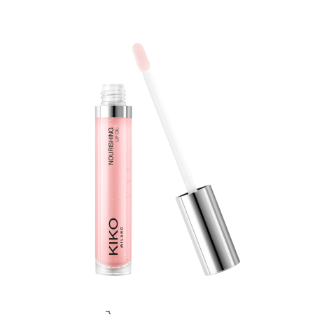 01 - Kiko Milano Oil Lip Gloss: Soft Rose