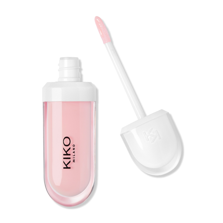 01 - Kiko Milano 3D Hydra Lipgloss: Tutu Rose lip volume