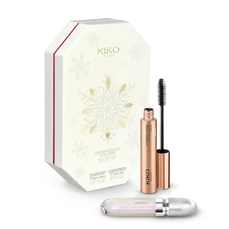 Snowkissed holiday mountain buddies make up gift set