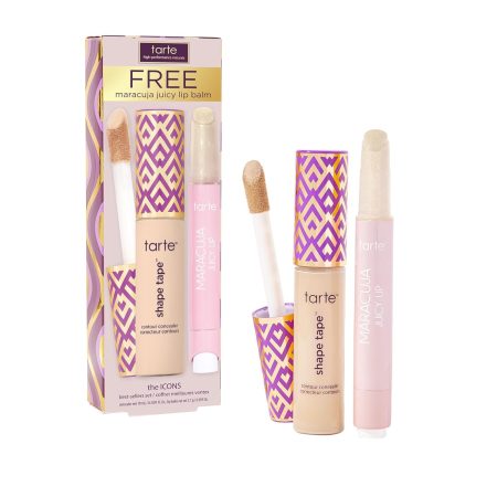 Tarte icons shape tape concealer & maracuja juicy lip duo set - 12N (Neutral)