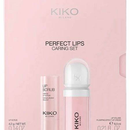 KIKO Milano Perfect Lips Caring Set Tutu Rose - Ošetrujúca sada pre dokonalé pery