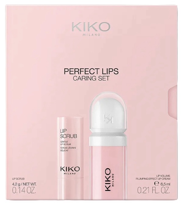 KIKO Milano Perfect Lips Caring Set Tutu Rose - Ošetrujúca sada pre dokonalé pery