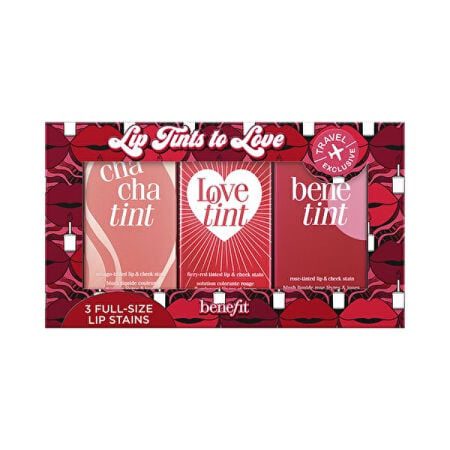 Benefit Lip Tints to Love sada Benetint Lovetint Chachatint