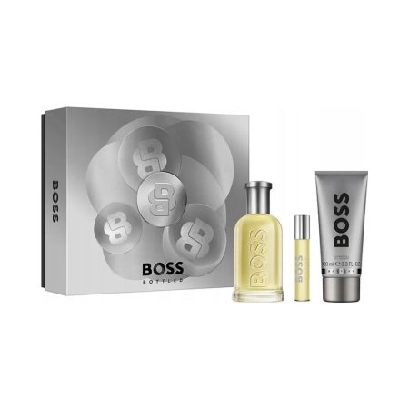 Hugo BOSS darčeková sada: toaletná voda 100 ml + 10 ml cestovná verzia + sprchový gél 100 ml