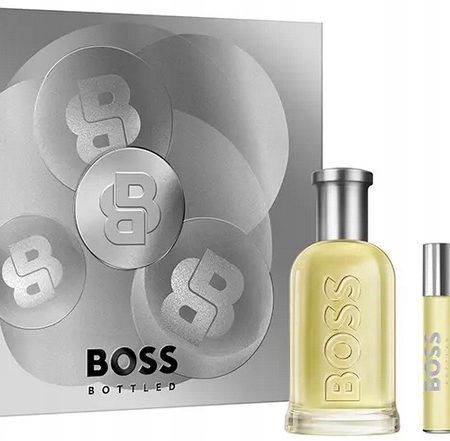 Hugo BOSS darčeková sada: toaletná voda 100 ml + 10 ml cestovná verzia + sprchový gél 100 ml