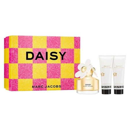 Marc Jacobs Daisy darčeková sada: parfumovaná voda EDT, telové mlieko a sprchový gél